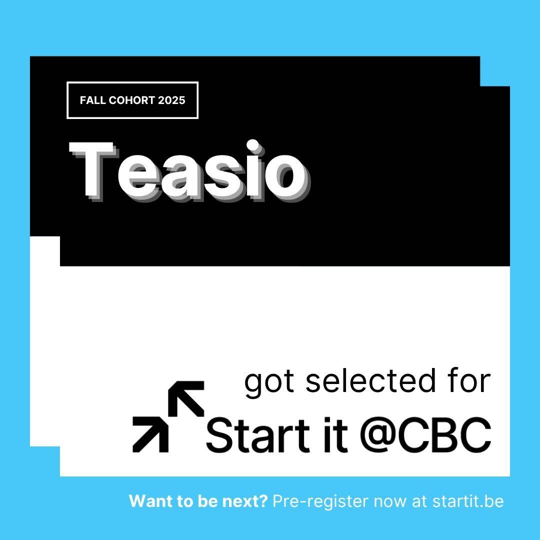 Teasio sélectionné pour Start it @CBC — Fall Cohort 2025