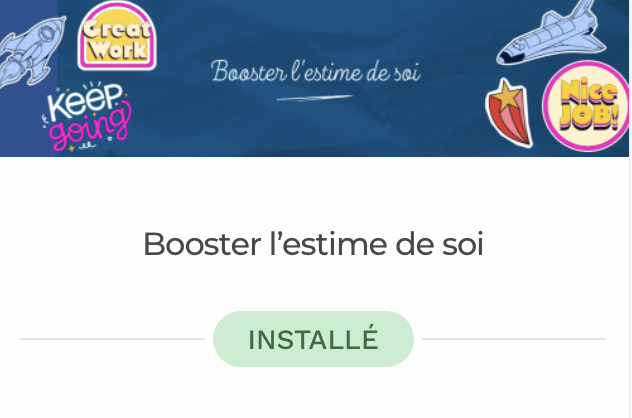 Booster l'estime de soi : un parcours prêt à l'emploi