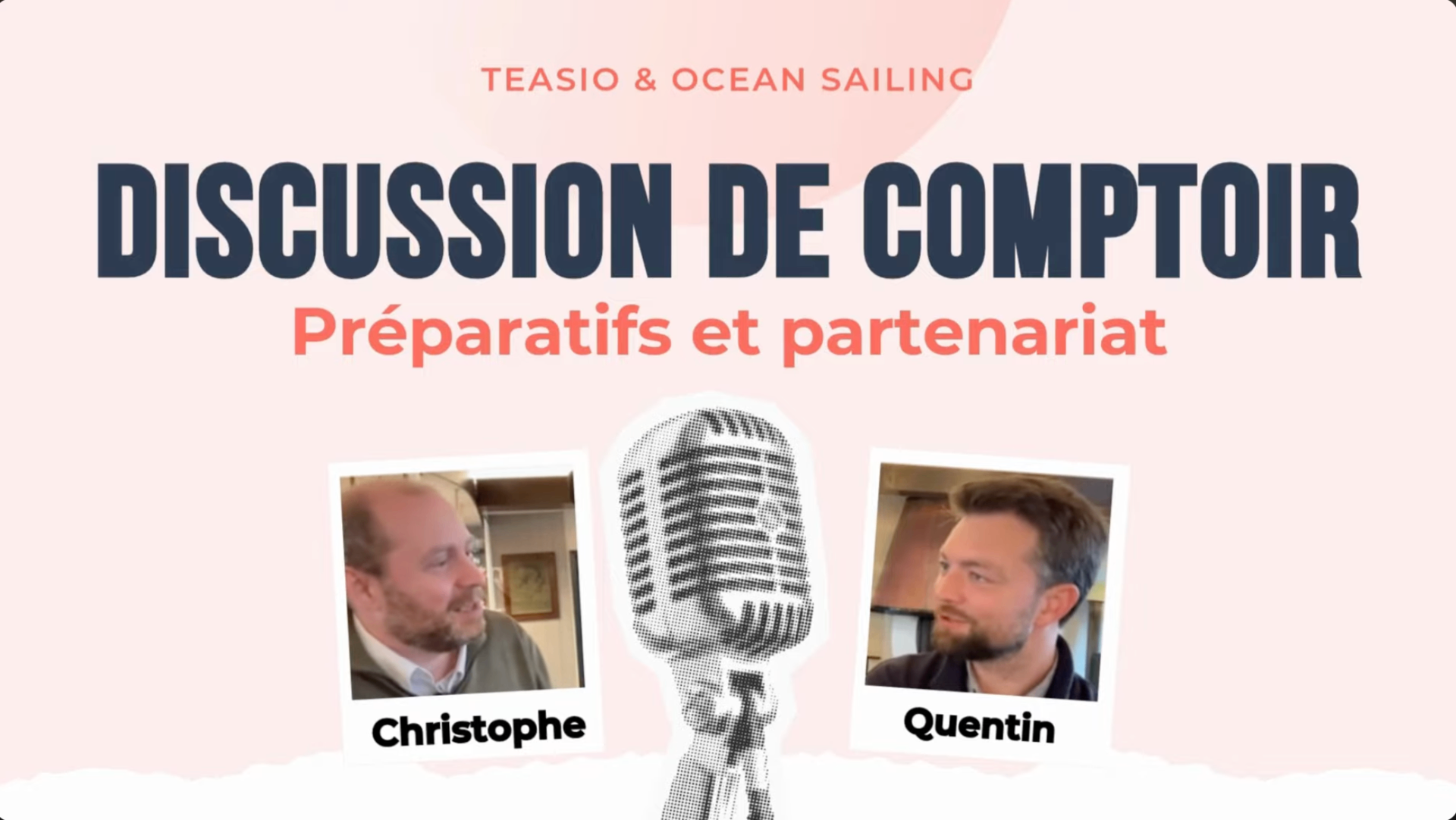 Webinaire Ocean Sailing avec Christophe Fruytier et Quentin Debois